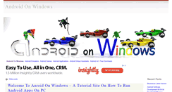 Desktop Screenshot of androidonwindows.net